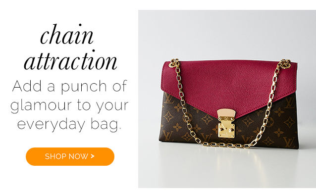 Louis Vuitton Pallas Chain handle handbag trends