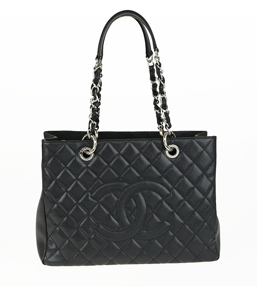 Chanel Black Caviar GST 