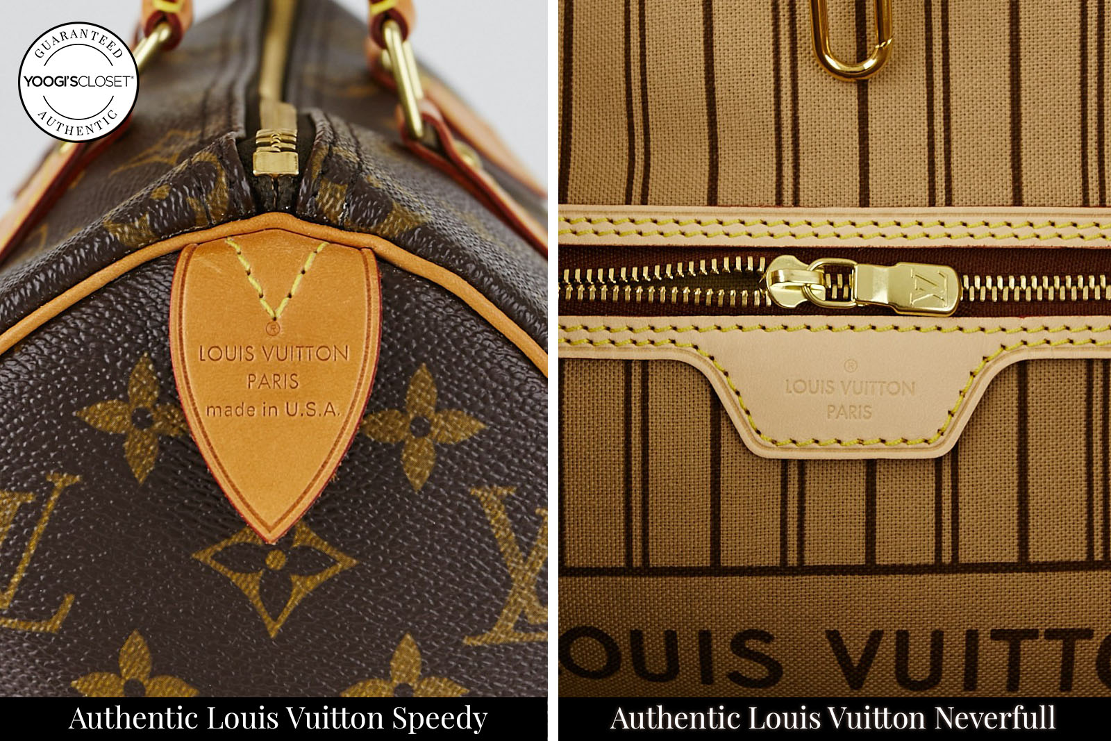 How to authenticate Louis Vuitton Speedy and Neverfull 