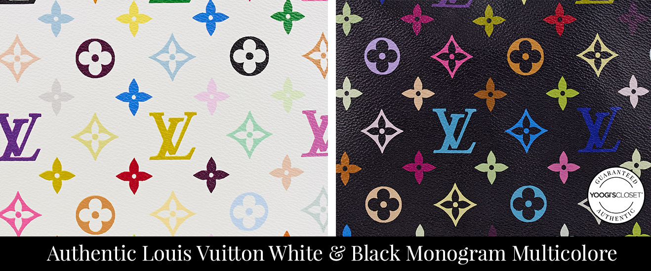 Authentic Louis Vuitton Monogram Multicolore pattern