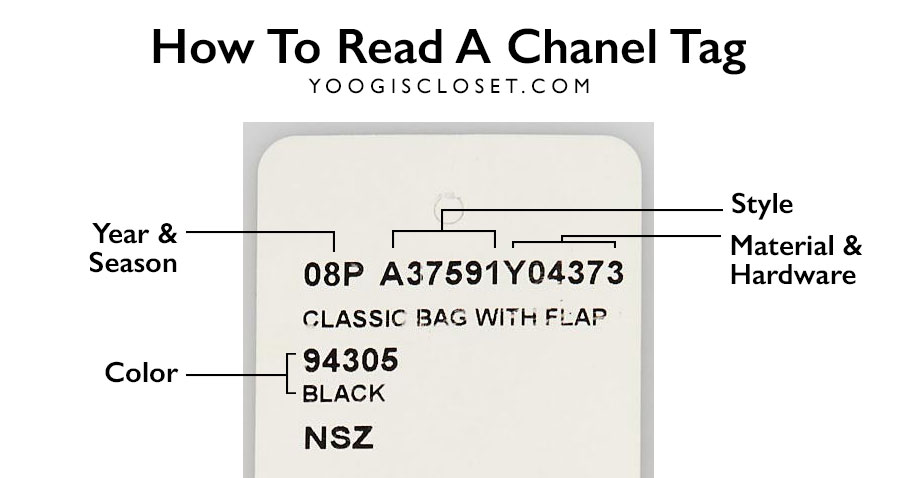 How To Read A Chanel Tag | YoogisCloset.com