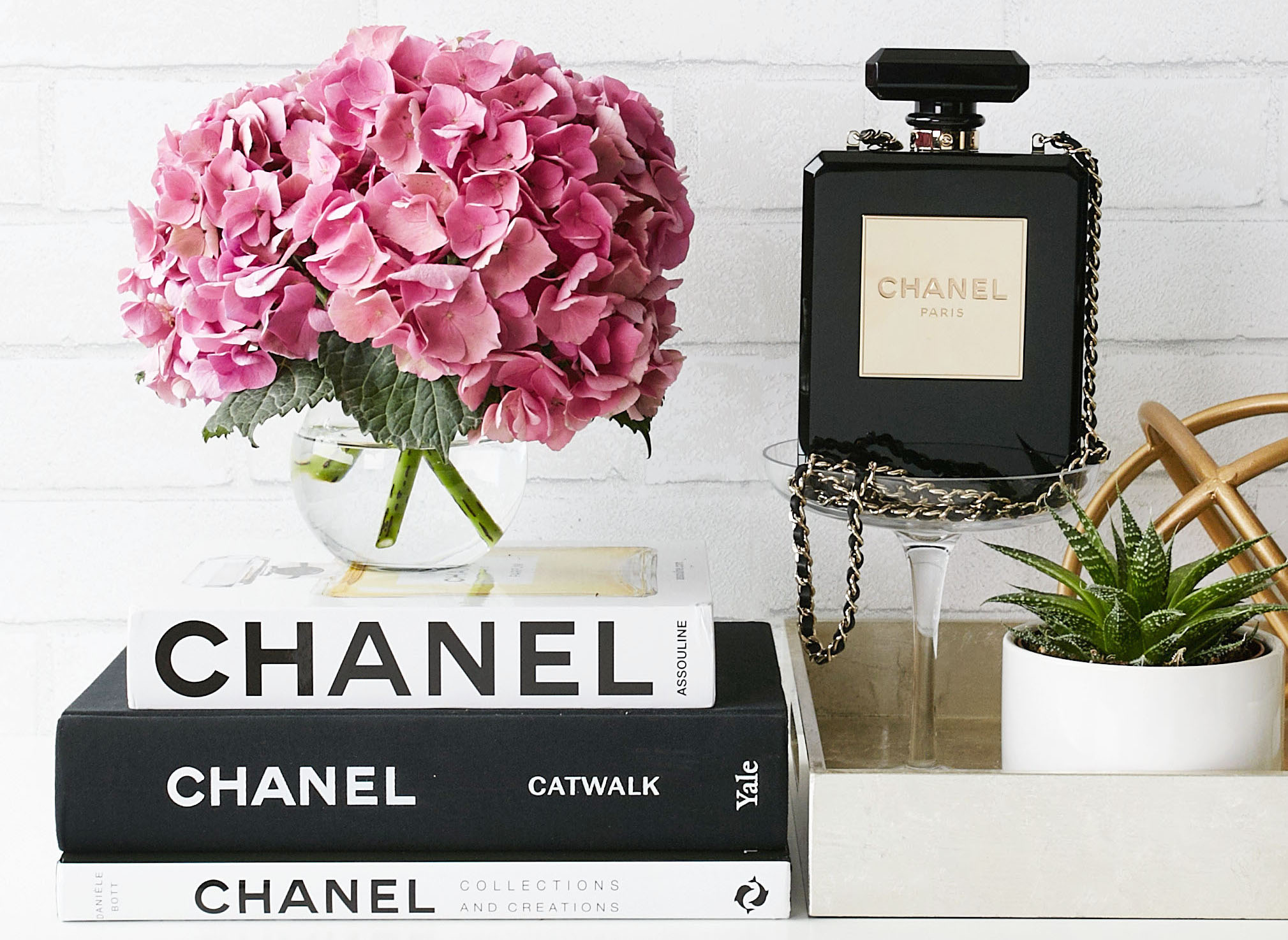Chanel Number 5 Perfume Clutch | YoogisCloset.com