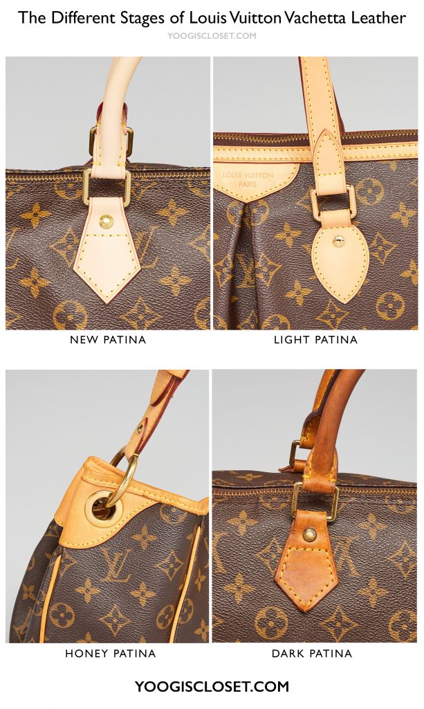 Louis Vuitton patina stages | YoogisCloset.com