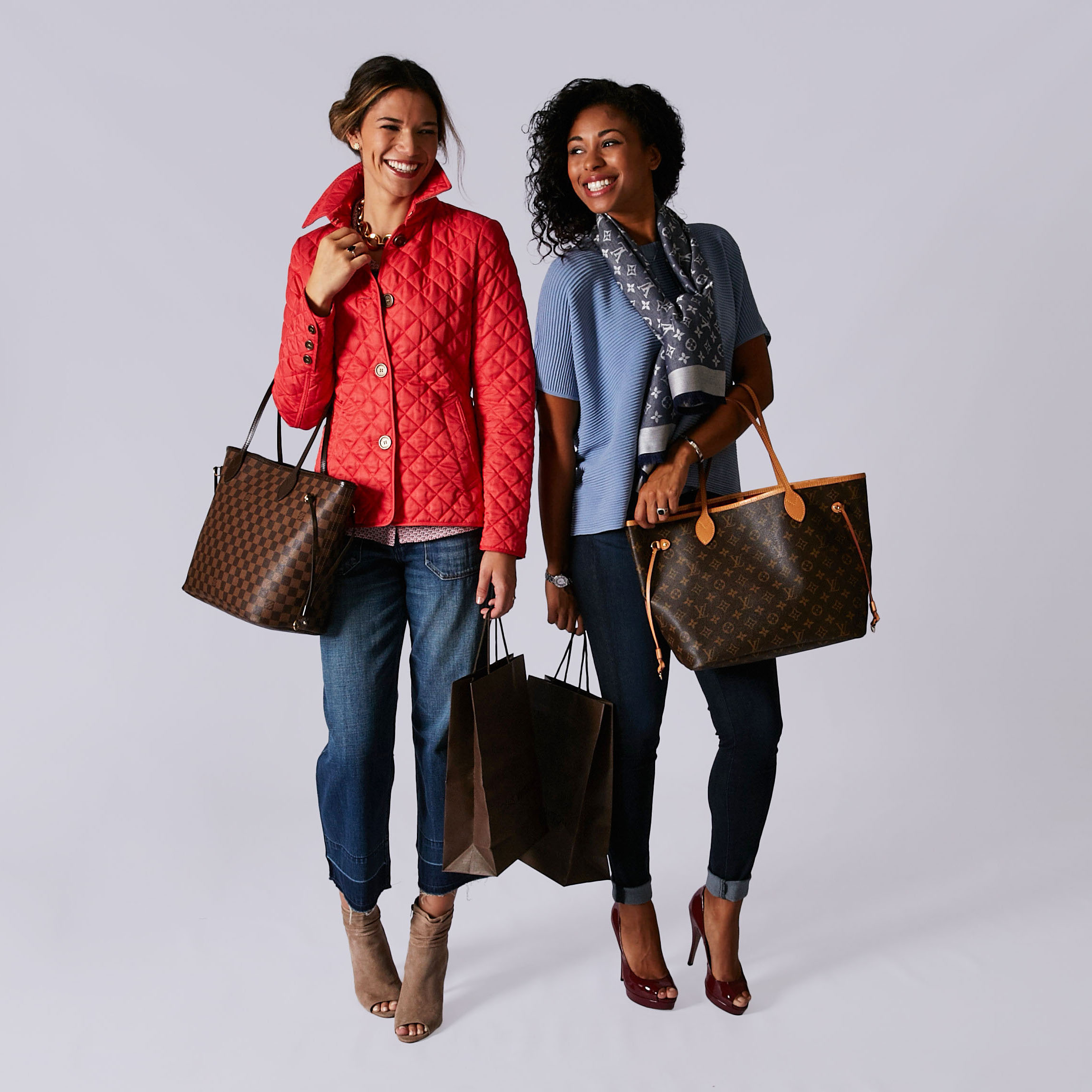 How to style Louis Vuitton Neverfull bag | Yoogi's Closet Authenticated Pre-Owned Luxury yoogiscloset.com