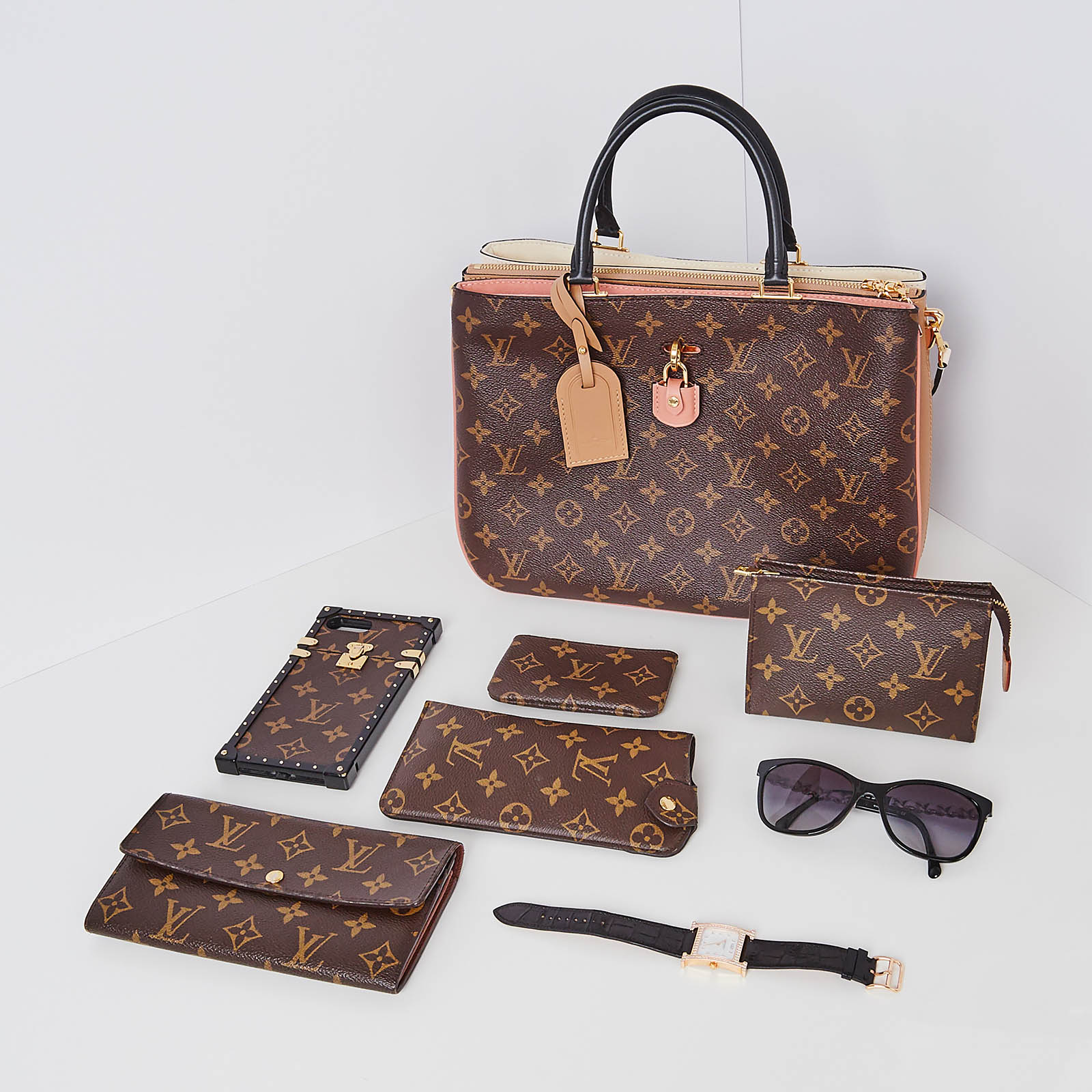 Louis Vuitton Monogram Flatlay